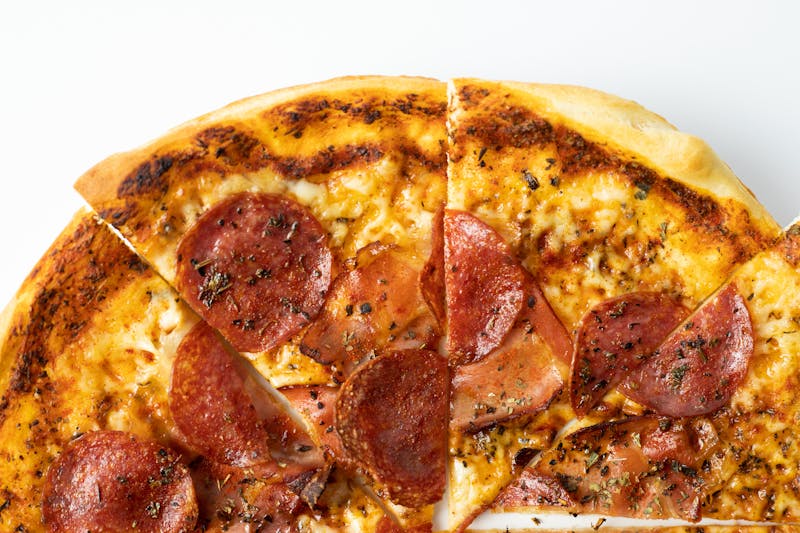 Pepperoni Supreme Pizza loaded with pepperoni slices